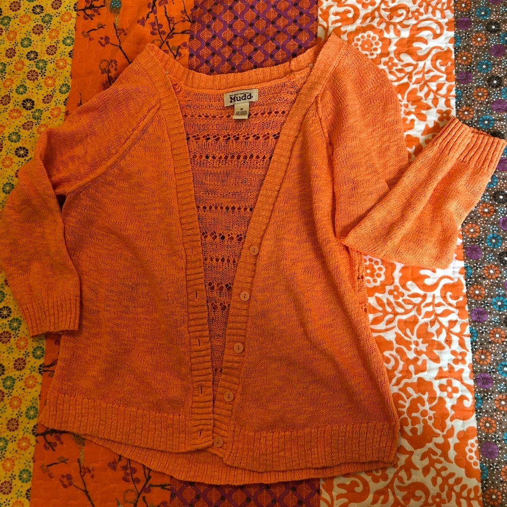 CUTE summer cardigan; size small
